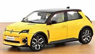 Renault 5 E-Teck électrique miniature 1/18e